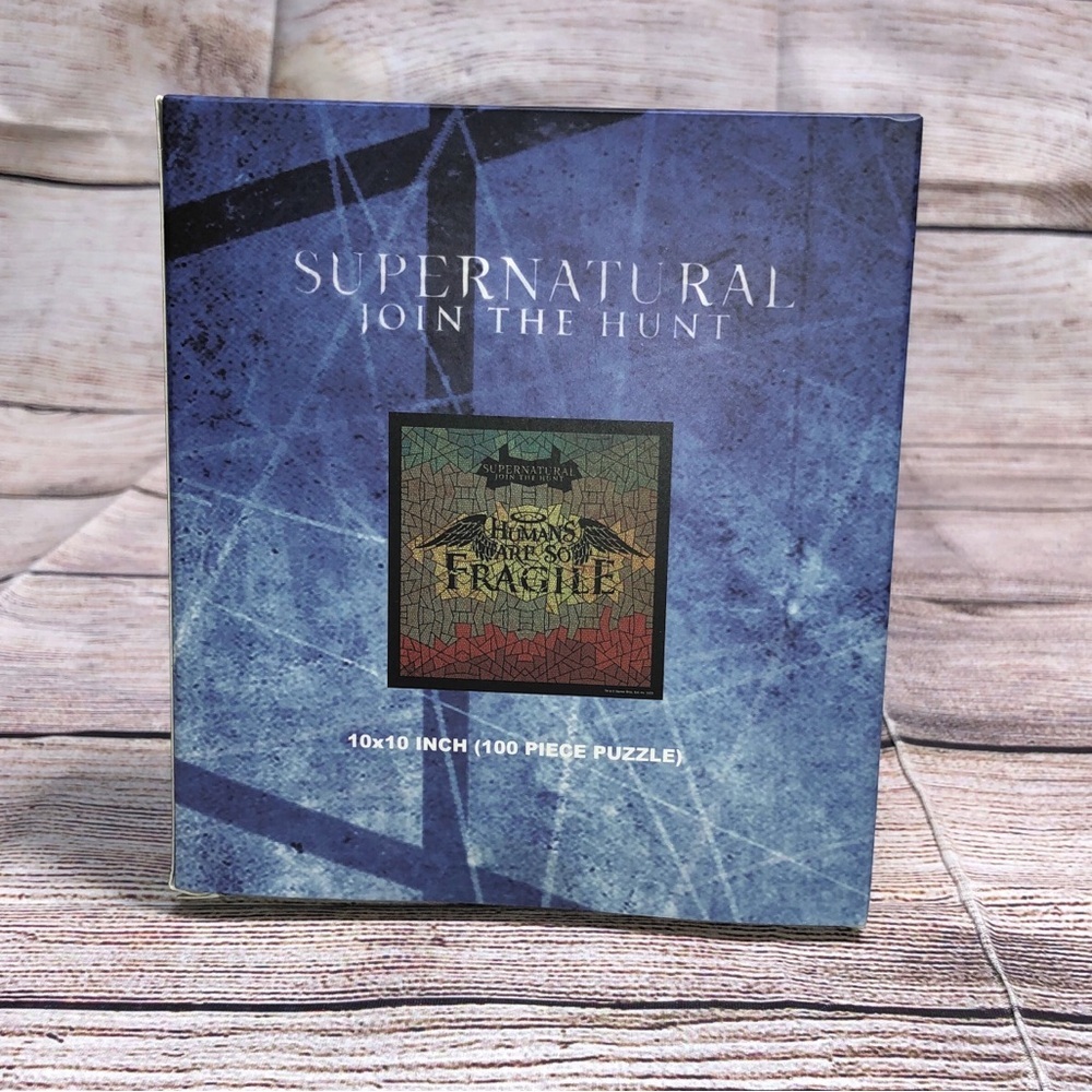 NWT Supernatural Culturefly Puzzle 100 Piece Fall 2023 Box